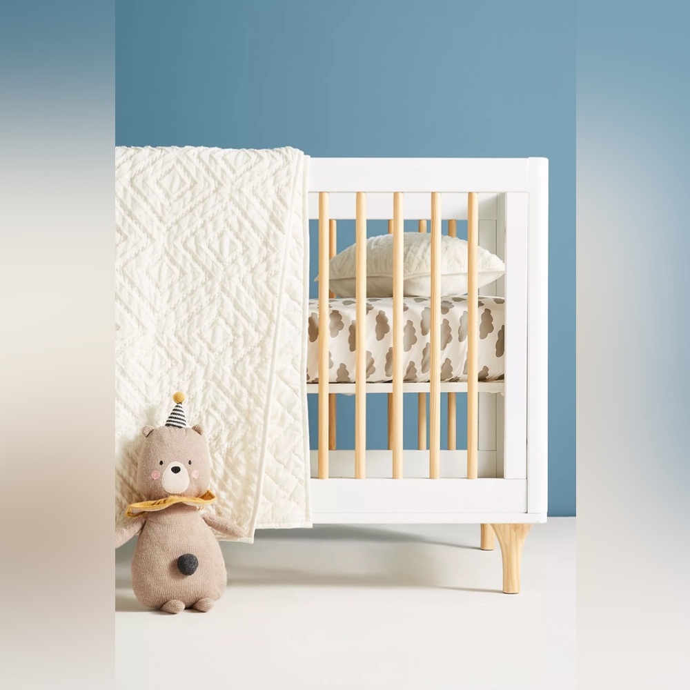 New🌟Anthropologie Cloud Crib Sheet